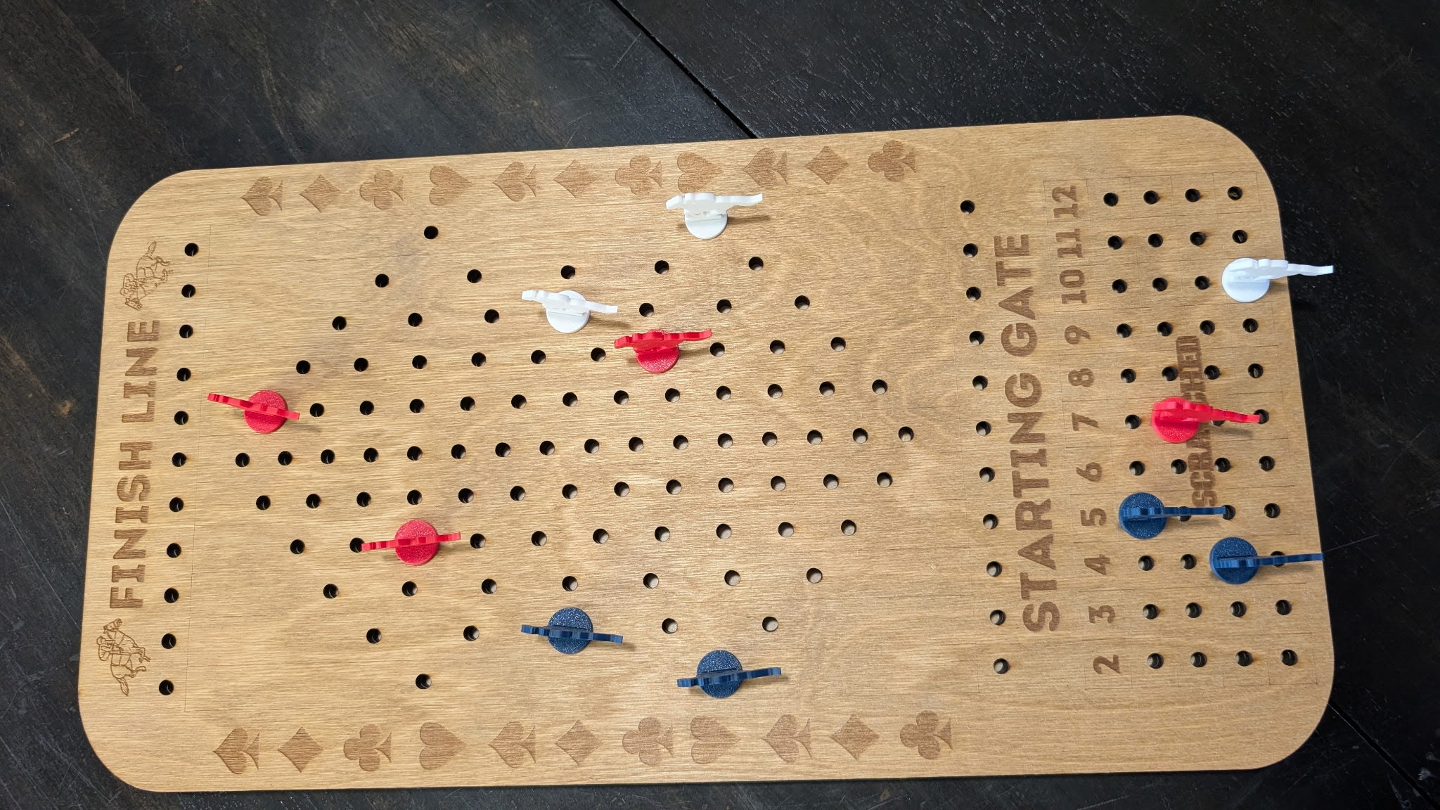 Horse Race Board Game
