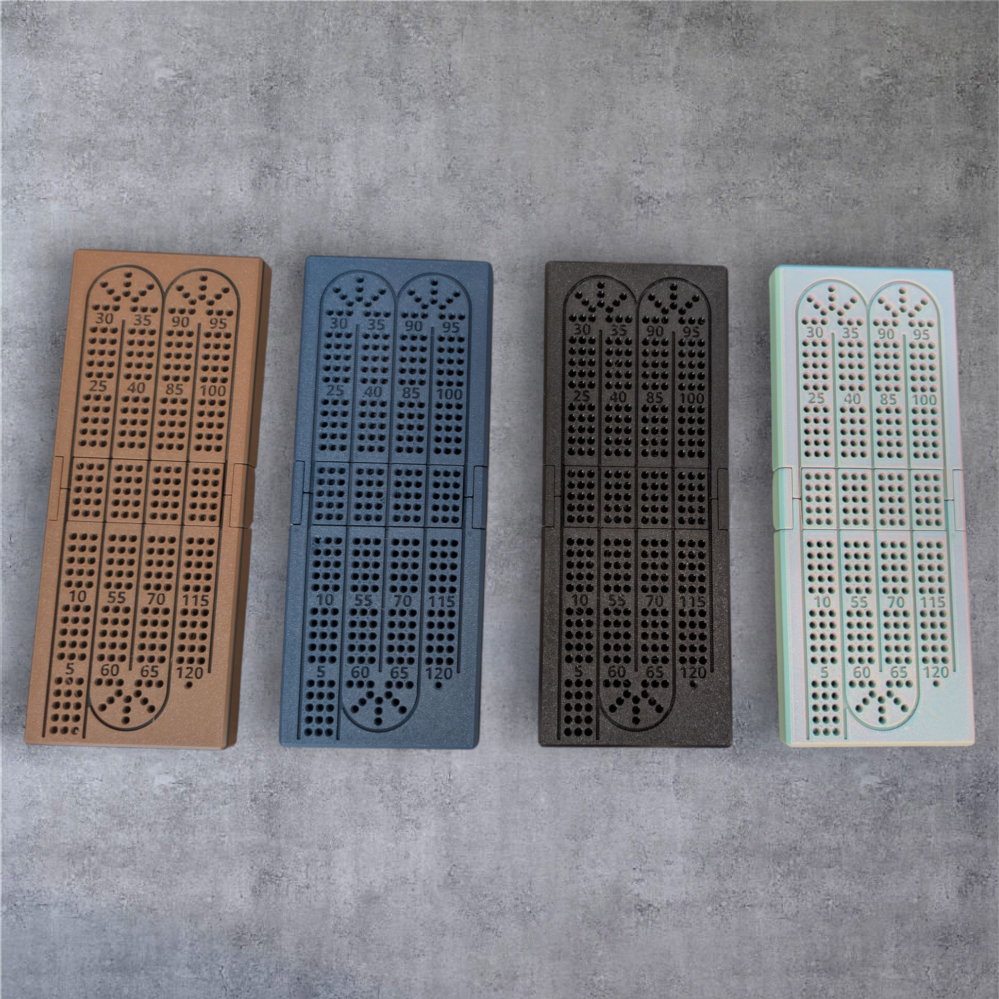 Folding Cribbage Board