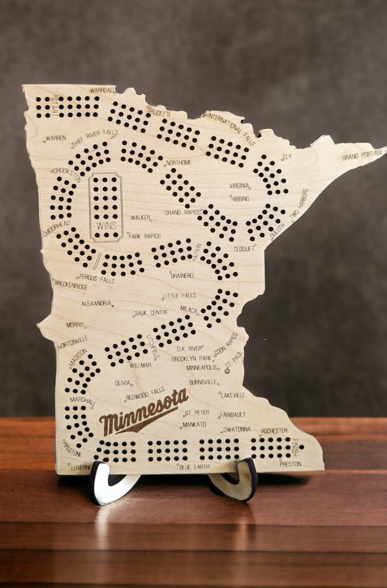 MN Cribbage Board