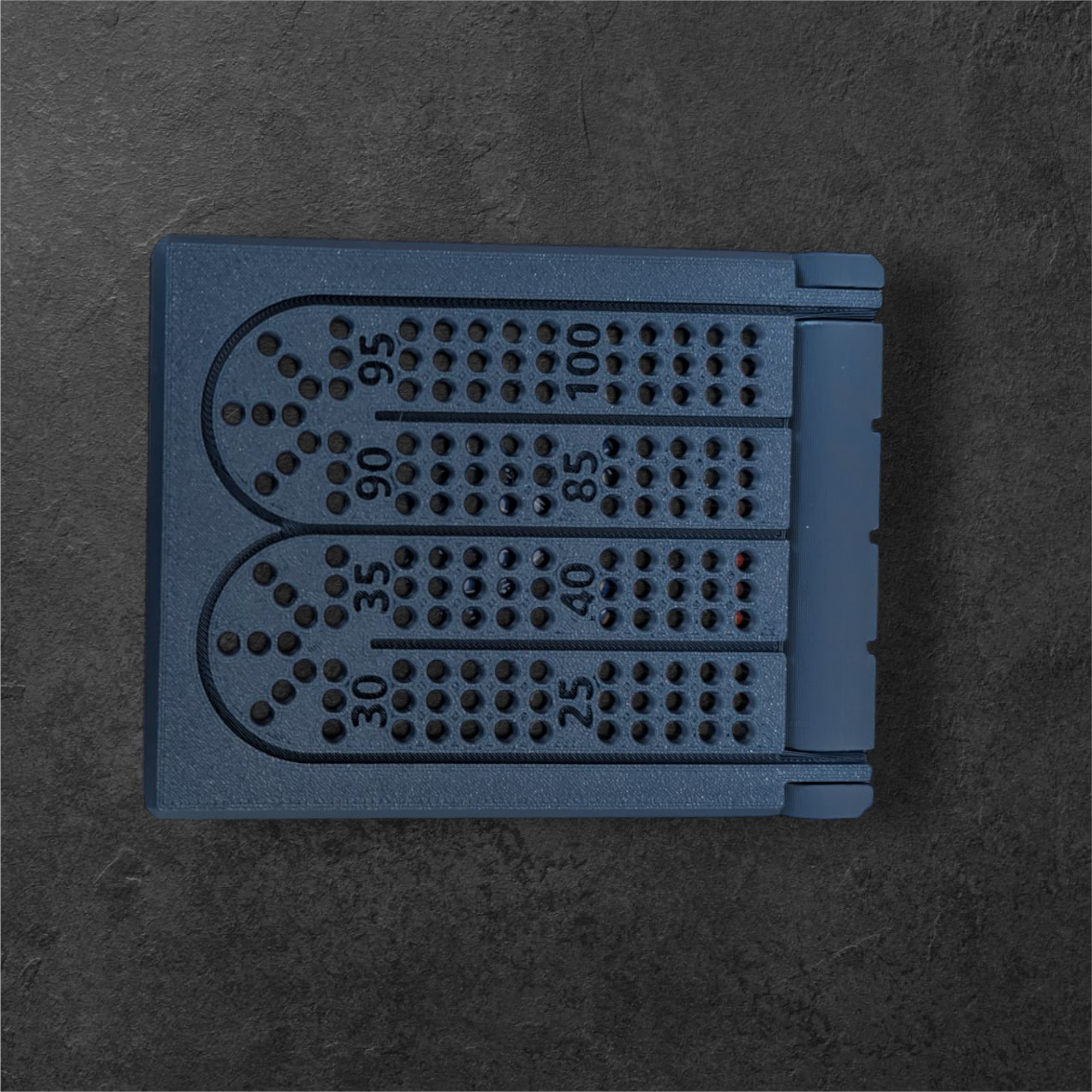 Folding Cribbage Board