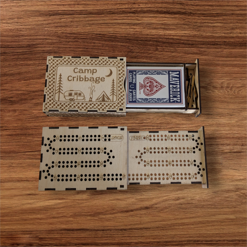 Travel Cribbage Board